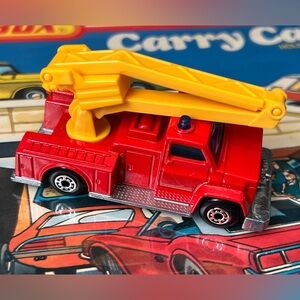 Vintage Matchbox Superfast No 13 Snorkel Fire Engine 1977 Lesney England